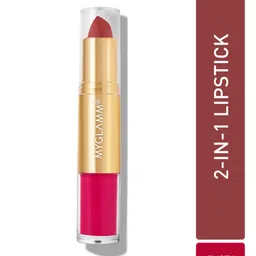 MyGlamm Super Duo Long Lasting Matte Bullet & Liquid Lipstick - Flirty Pink-29