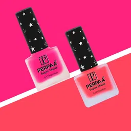 PERPAA Set of 2 Super Matte Long Lasting & Quick-Dry Nail Polish - 6 ml each-14