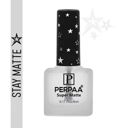 PERPAA Set of 2 Super Matte Long Lasting & Quick-Dry Nail Polish - 6 ml each image 2