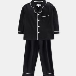 Nite Flite Kids Black Solid Classic Night suit-image-52