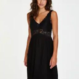 Nora Nightie with Lace Panels-image-61