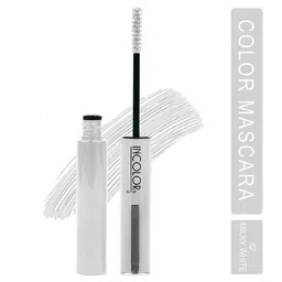 INCOLOR Set Of 2 Light Weight Color Mascara 6ml Each - Orange Zest 04 & Milky White 02 image 2