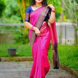 KALINI Woven Design Zari Banarasi Saree-image-89
