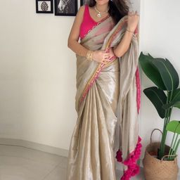 saretramall Embellished Ikat Saree-47