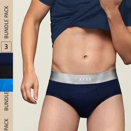 XYXX Men IntelliSoft Antimicrobial Micro Modal Pack of 3 Illuminati Briefs XYBRF3PCKN346-picture-23