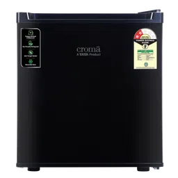 Croma 45 Litres 2 Star Direct Cool Single Door Refrigerator with Reversible Door ( Black)-image-6