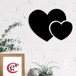 eCraftIndia Black Engineered Wooden Cutout Wall Art-52