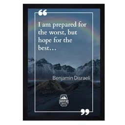 Gallery99 Blue Motivational Quote Texture Paper Wall Art-image-93