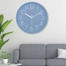 RANDOM Grey & White Analogue Contemporary Wall Clock-4