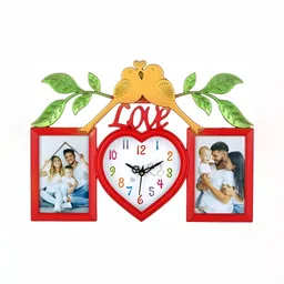 Attractionz Red & White Wall Clock-image-82