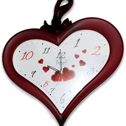 Sigaram Red Textured Regular Wall Clock-31
