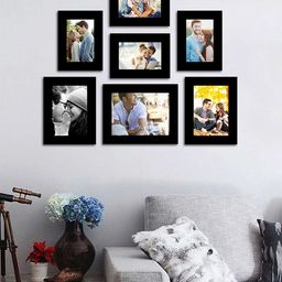 Art Street Set of 7 Black Wall Photo Frames-38