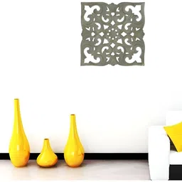 VAS collection home Grey Textured Wooden Hanging Wall Decor-20