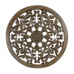 VAS collection home Self Designed Round Shaped Wooden Wall Decor-image-80