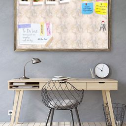 ArtzFolio Printed Wooden Bulletin Board With Sticky Notes image 2