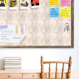 ArtzFolio Printed Wooden Bulletin Board With Sticky Notes image 3