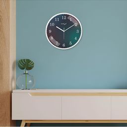 RANDOM Black & Green Printed Dial Wall Clock image 3