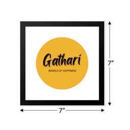 Gathari Set Of 2 Multicolored Wooden Framed Wall Arts image 3