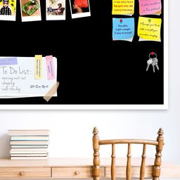 ArtzFolio White Printed Wooden Bulletin Board With Sticky Notes image 3