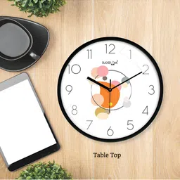 RANDOM Black & White Printed Dial Wall Clock image 4