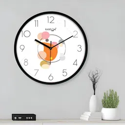 RANDOM Black & White Printed Dial Wall Clock image 5
