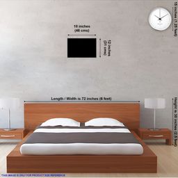 ArtzFolio Black Printed Wooden Bulletin Board With Sticky Notes image 5