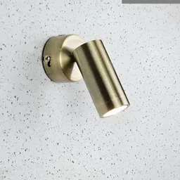 Mufasa Bronze-Toned Aluminium Contemporary Cylinder LED Spot Wall Lamp-image-76