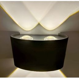 SPARK WORLD Black Quirky Abstract Shaped Wall Lamp image 3
