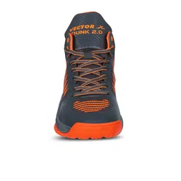 VECTOR X Unisex Textured Lace-Up Basketball Shoes-91