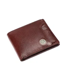 HAMMONDS FLYCATCHER Unisex 2 Textured Leather Two Fold Wallet image 2