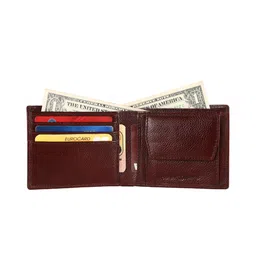 HAMMONDS FLYCATCHER Unisex 2 Textured Leather Two Fold Wallet image 5