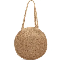 Anekaant Self Design Regular Structured Shoulder Bag with Tasselled image 5