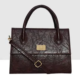 ESBEDA Textured PU Oversized Swagger Handheld Bag with Tasselled-35