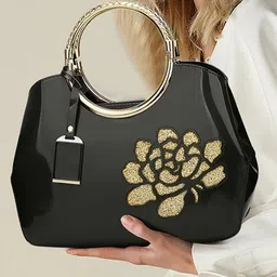 SYGA PU Structured Handheld Bag With Tasselled-9