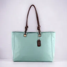 DressBerry Green PU Structured Shoulder Bag-13