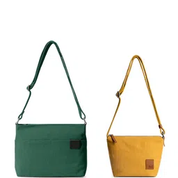 DailyObjects Pack Of 2 Structured Sling Bag with Tasselled-picture-17