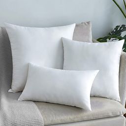 Seevo Set of 2 White Square Cushion Insert-2