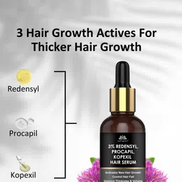 INTIMIFY 3% Redensyl, Procapil, Kopexil Hair Serum For Thicker & Fuller Hair - 30ml image 4