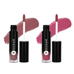 SUGAR Set of 2 Mousse Muse Maskproof Lip Cream - Bestsellers-9
