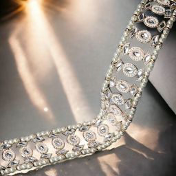 OOMPH Kundan Studded Head Chains Head Jewellery-image-0