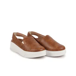 FAUSTO Women Height Enhancer Slip On Sneakers-20