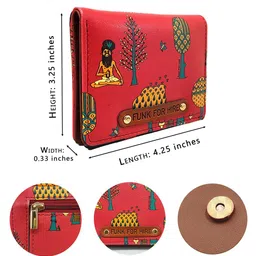 Funk For Hire Printed PU Two Fold Wallet image 3