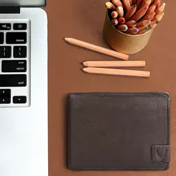 Hidesign Men Brown Solid Two Fold Leather Wallet-picture-54