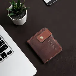 Hidesign Men Leather Three Fold Wallet-26