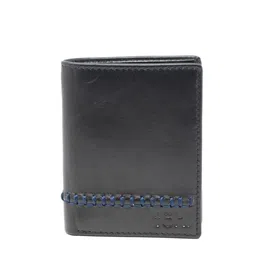 tohl Men Black Leather Two Fold Wallet-25