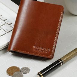 Teakwood Leathers Men Leather Two Fold RFID Wallet-21