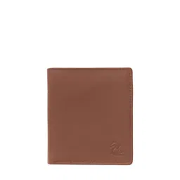 Kara Men Brown Textured Leather Two Fold Wallet-9