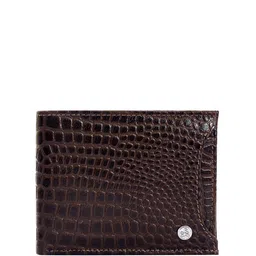 Eske Men Animal Textured Leather Two Fold Wallet-54