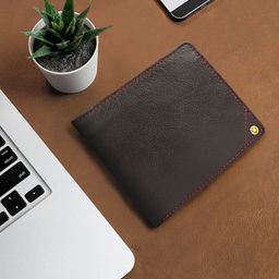 Hidesign Men Brown Solid Leather Two Fold Wallet-35
