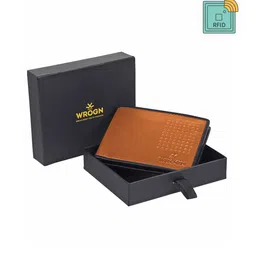 WROGN Men Leather RFID Two Fold Wallet-56